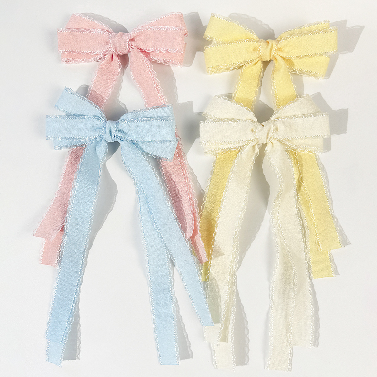 20pc Jepit Rambut Rumbai Panja - Lace Ribbon Trim ulasan dan harga