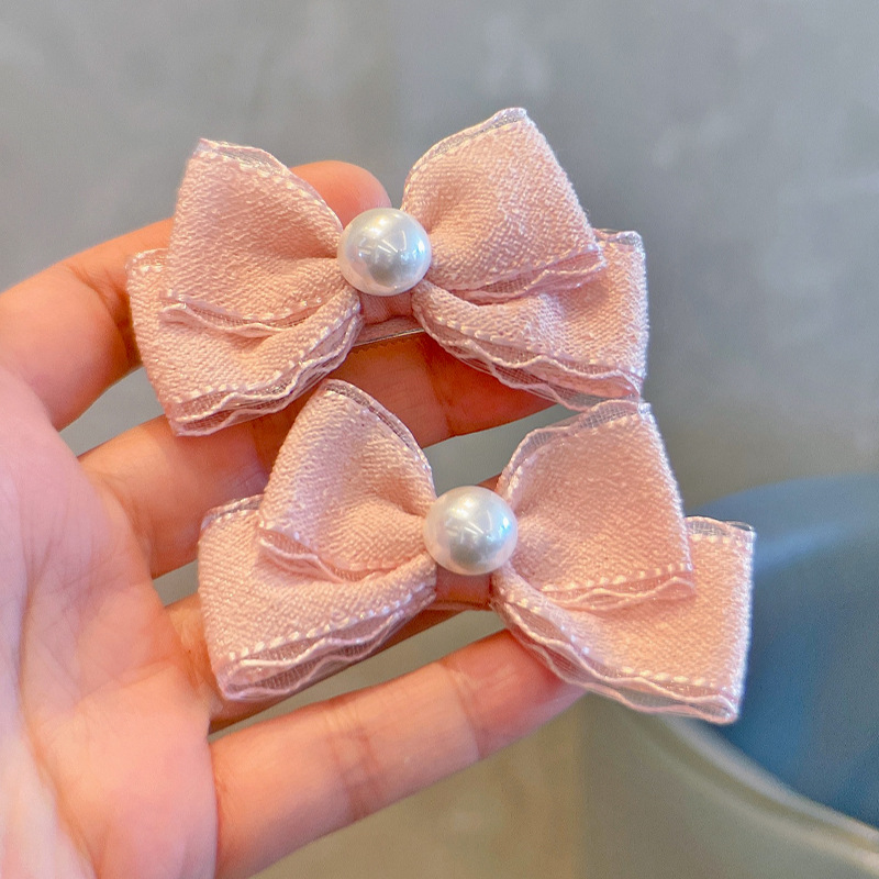 48 buah/lot klip rambut pita T - Lace Ribbon Trim ulasan dan harga